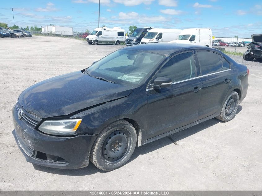 2012 Volkswagen Jetta Sedan VIN: 3VWBX7AJ0CM353454 Lot: 12014601