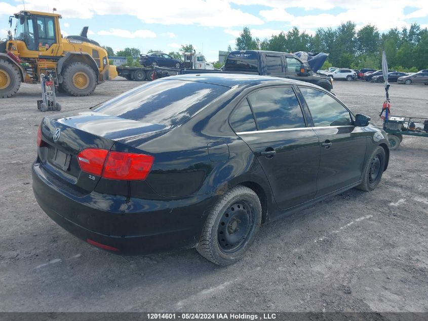 2012 Volkswagen Jetta Sedan VIN: 3VWBX7AJ0CM353454 Lot: 12014601