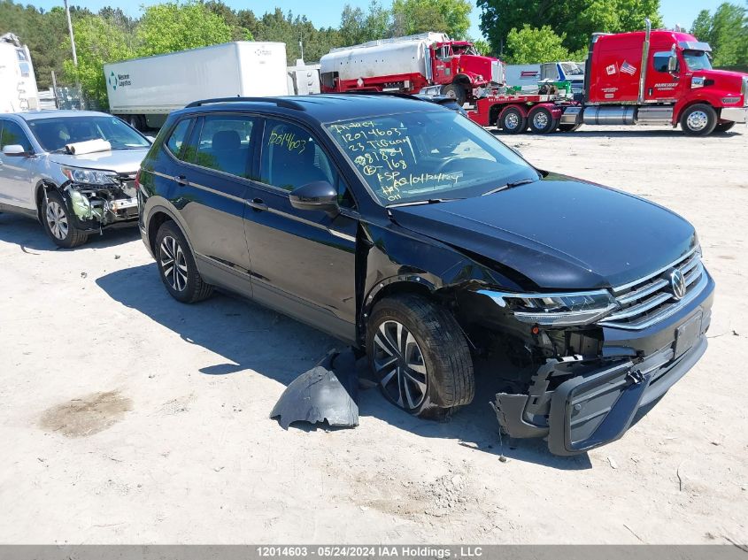 2023 Volkswagen Tiguan VIN: 3VVFB7AX7PM081824 Lot: 12014603