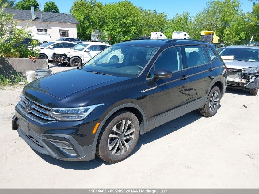 2023 Volkswagen Tiguan VIN: 3VVFB7AX7PM081824 Lot: 12014603