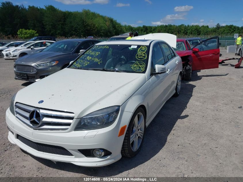 2010 Mercedes-Benz C 300 4Matic VIN: WDDGF8BB6AF415578 Lot: 12014608