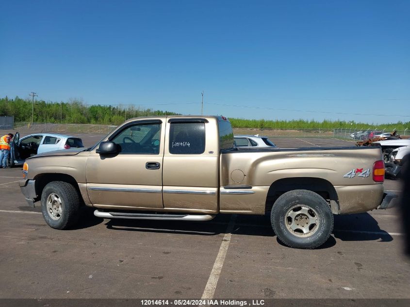 2000 GMC New Sierra 1500 VIN: 2GTEK19V7Y1116865 Lot: 12014614