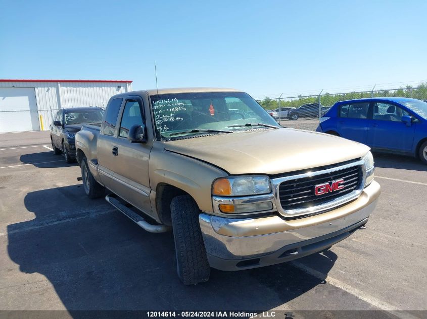 2000 GMC New Sierra 1500 VIN: 2GTEK19V7Y1116865 Lot: 12014614