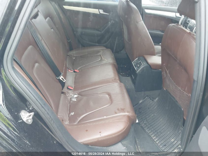 2013 Audi A4 VIN: WAUFFCFL3DN025038 Lot: 12014616