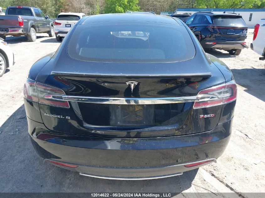 2015 Tesla Model S P85D VIN: 5YJSA4H44FF094625 Lot: 12014622