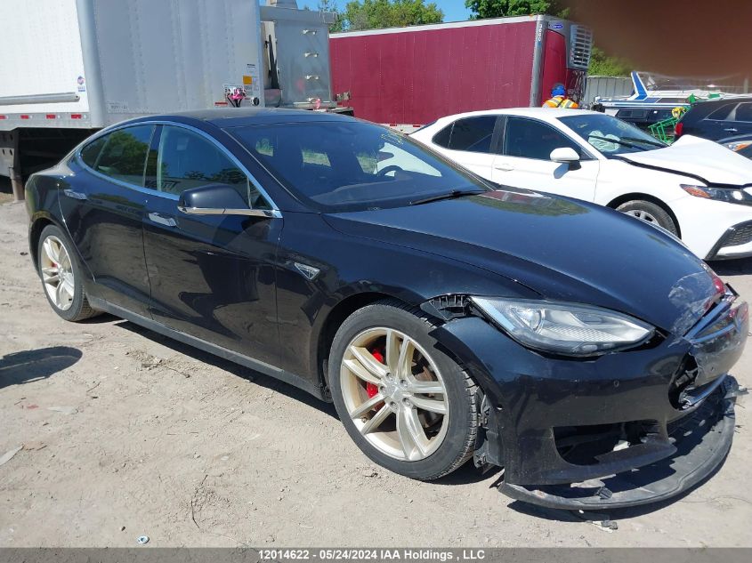 2015 Tesla Model S P85D VIN: 5YJSA4H44FF094625 Lot: 12014622