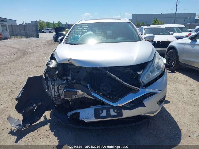 2015 Nissan Murano S/Sl/Sv/Platinum VIN: 5N1AZ2MH6FN220594 Lot: 12014624
