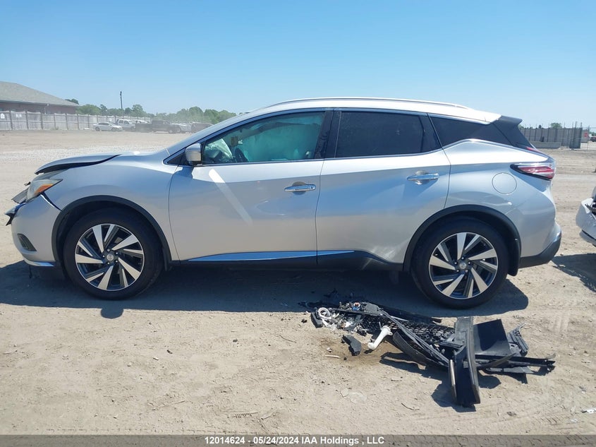 2015 Nissan Murano S/Sl/Sv/Platinum VIN: 5N1AZ2MH6FN220594 Lot: 12014624