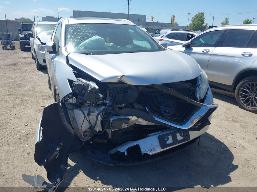 2015 Nissan Murano S/Sl/Sv/Platinum VIN: 5N1AZ2MH6FN220594 Lot: 12014624