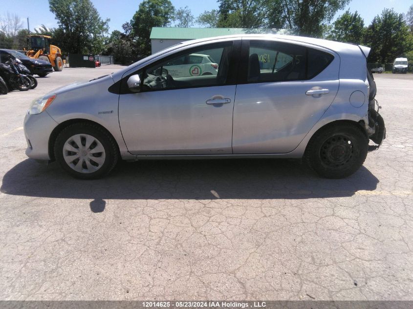 2014 Toyota Prius C Technology VIN: JTDKDTB36E1071372 Lot: 12014625