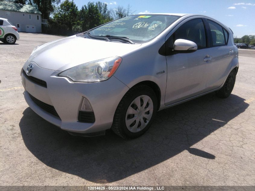 2014 Toyota Prius C Technology VIN: JTDKDTB36E1071372 Lot: 12014625