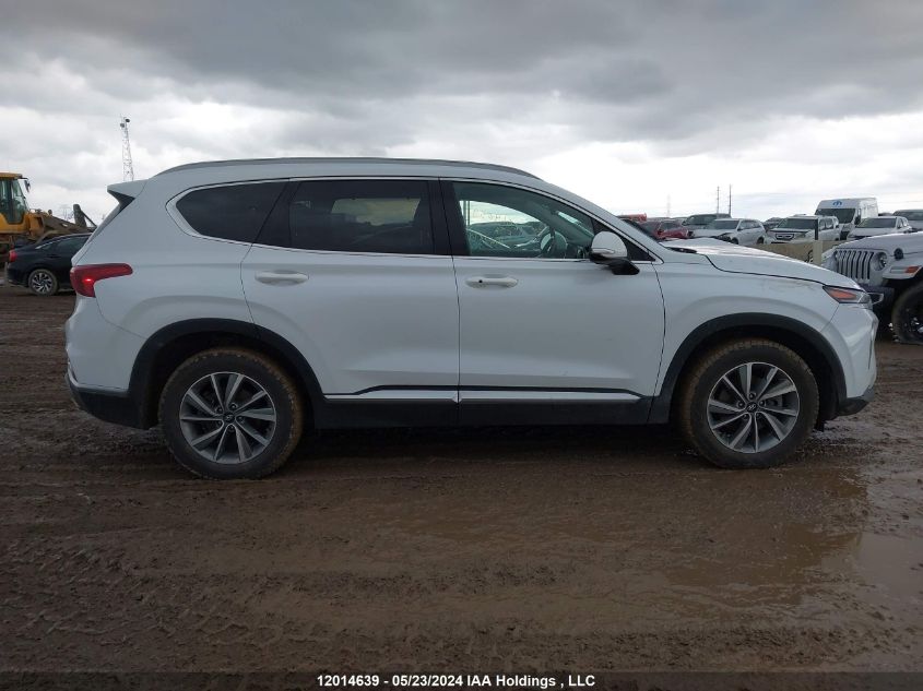 2020 Hyundai Santa Fe VIN: 5NMS3CAD5LH160141 Lot: 12014639