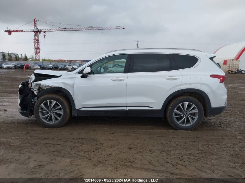 2020 Hyundai Santa Fe VIN: 5NMS3CAD5LH160141 Lot: 12014639