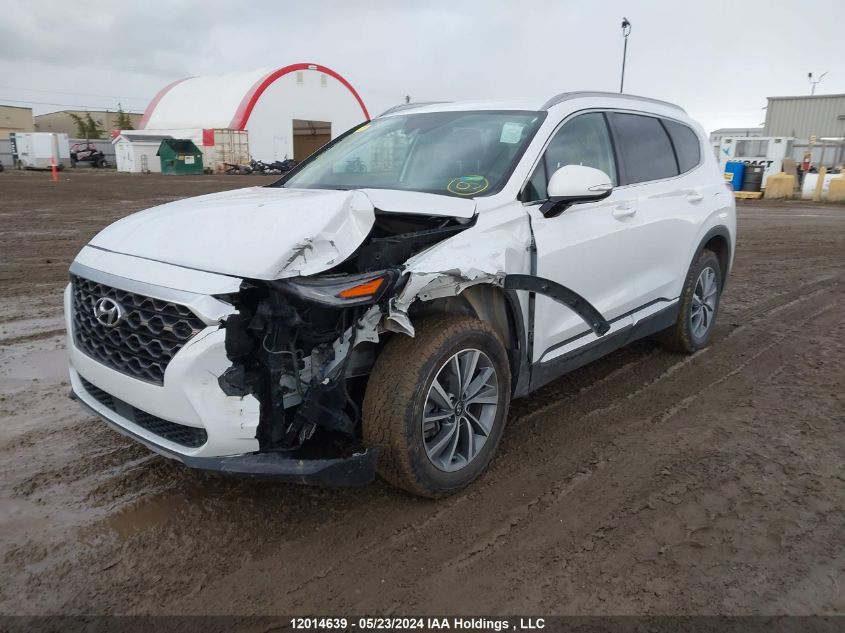 2020 Hyundai Santa Fe VIN: 5NMS3CAD5LH160141 Lot: 12014639