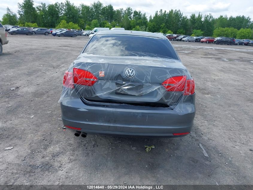 2014 Volkswagen Jetta Sedan VIN: 3VWDL7AJ7EM403418 Lot: 12014640