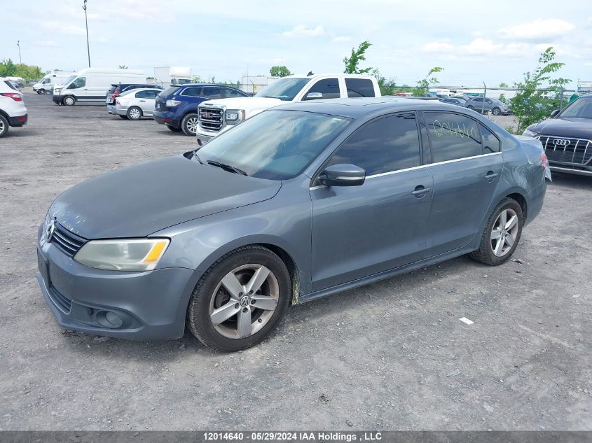 2014 Volkswagen Jetta Sedan VIN: 3VWDL7AJ7EM403418 Lot: 12014640