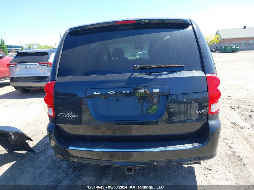 2016 Dodge Grand Caravan Se/Sxt VIN: 2C4RDGBG4GR398991 Lot: 12014649