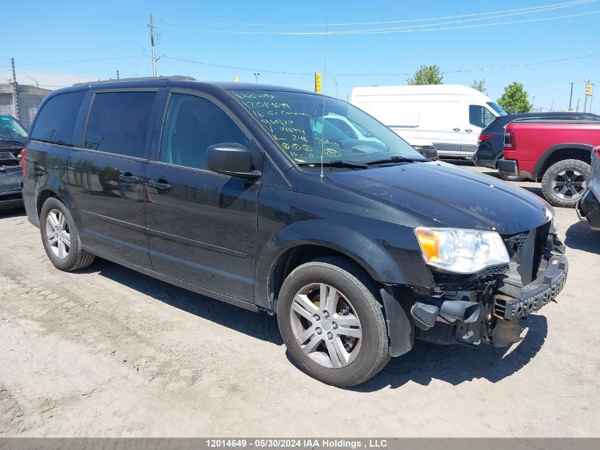 2016 Dodge Grand Caravan Se/Sxt VIN: 2C4RDGBG4GR398991 Lot: 12014649