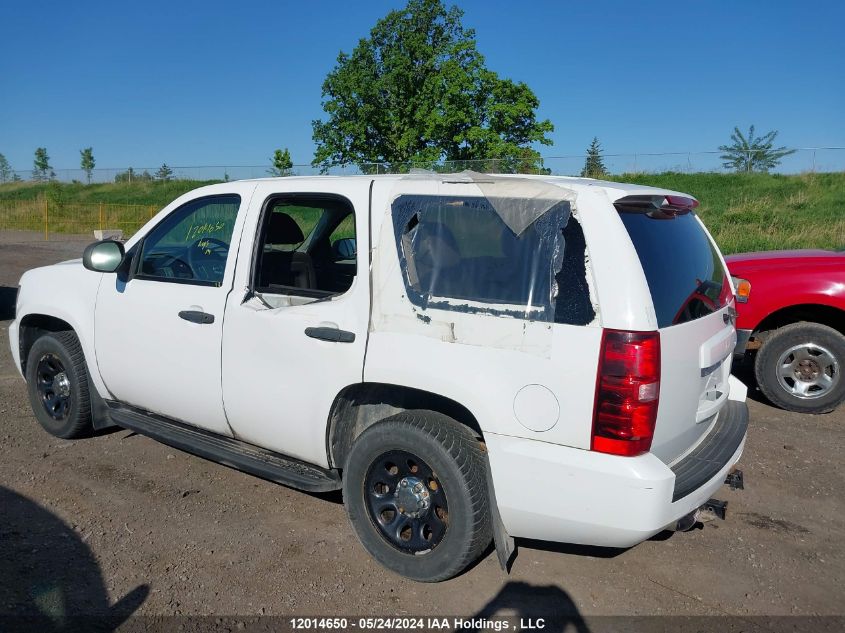 2013 Chevrolet Tahoe Police VIN: 1GNLC2E09DR316482 Lot: 12014650