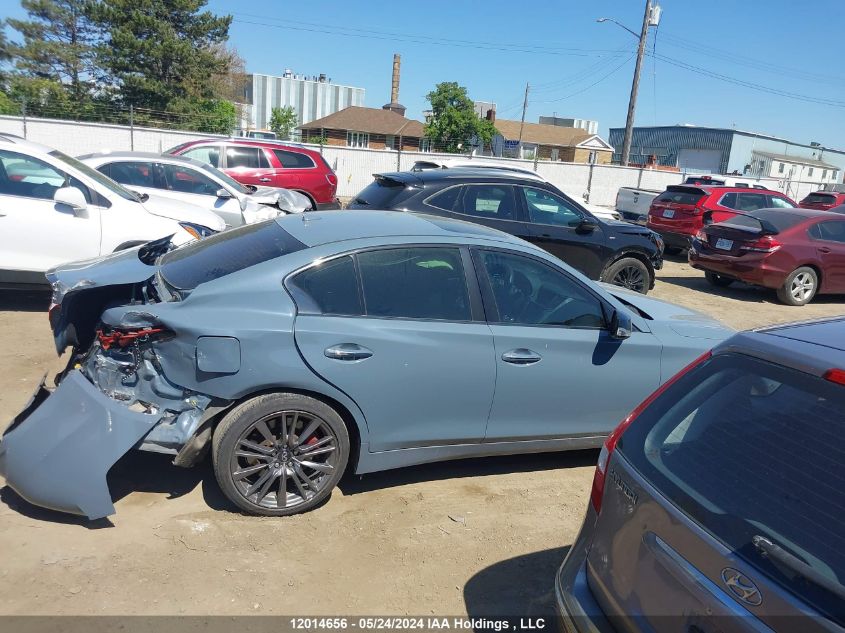 2021 Infiniti Q50 VIN: JN1FV7DR5MM880756 Lot: 12014656