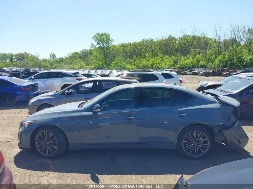 2021 Infiniti Q50 VIN: JN1FV7DR5MM880756 Lot: 12014656