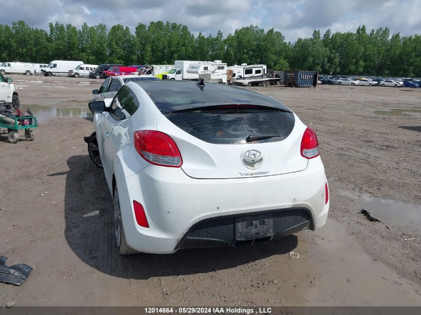 2015 Hyundai Veloster VIN: KMHTC6AD4FU226631 Lot: 12014664