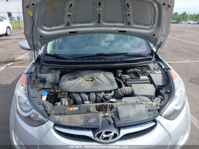 2013 Hyundai Elantra Gls VIN: 5NPDH4AE9DH251765 Lot: 12014670