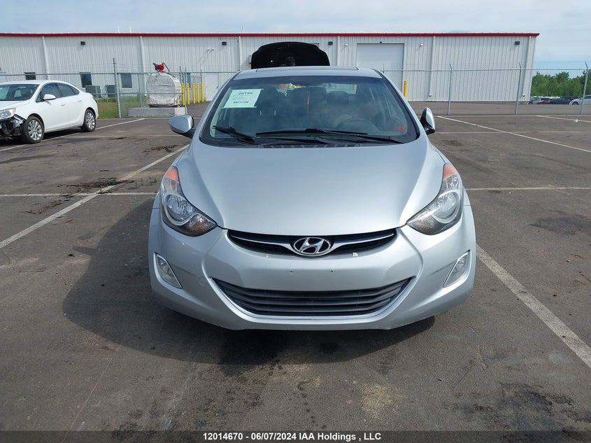 2013 Hyundai Elantra Gls VIN: 5NPDH4AE9DH251765 Lot: 12014670