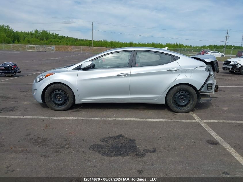 2013 Hyundai Elantra Gls VIN: 5NPDH4AE9DH251765 Lot: 12014670