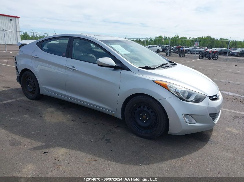 2013 Hyundai Elantra Gls VIN: 5NPDH4AE9DH251765 Lot: 12014670