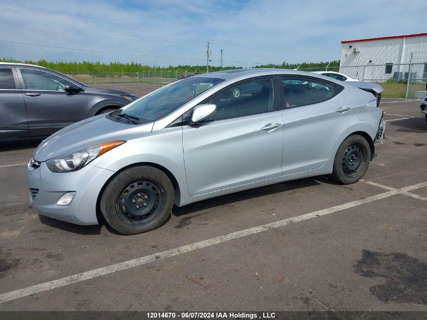 2013 Hyundai Elantra Gls VIN: 5NPDH4AE9DH251765 Lot: 12014670