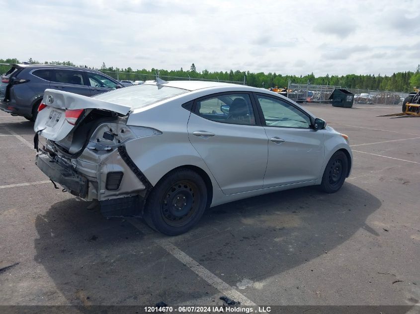 2013 Hyundai Elantra Gls VIN: 5NPDH4AE9DH251765 Lot: 12014670