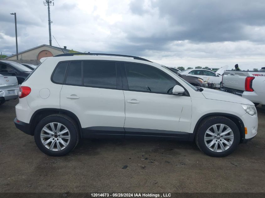 2009 Volkswagen Tiguan VIN: WVGBV75N49W527648 Lot: 12014673