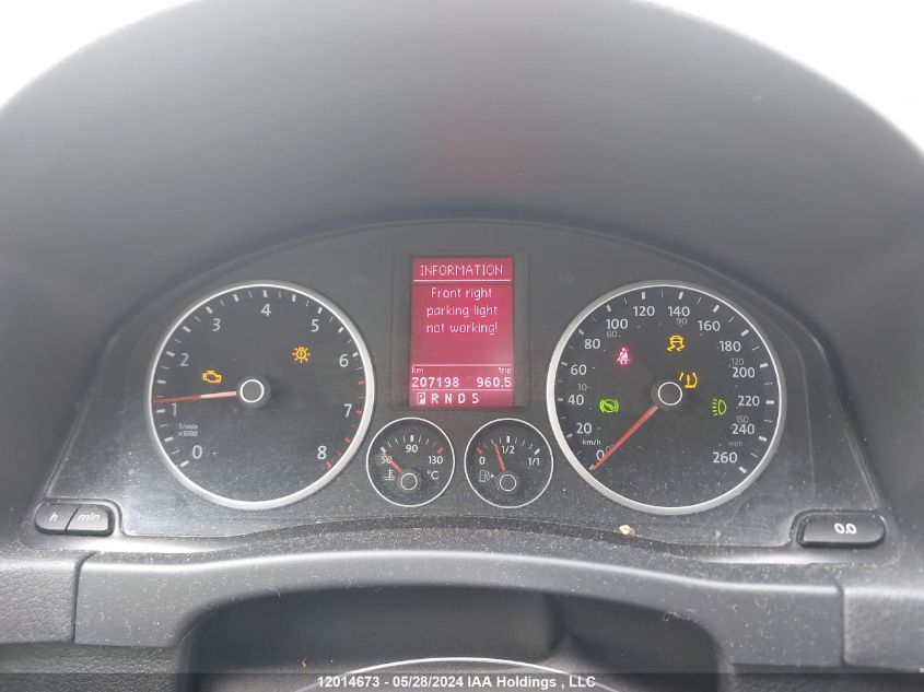 2009 Volkswagen Tiguan VIN: WVGBV75N49W527648 Lot: 12014673