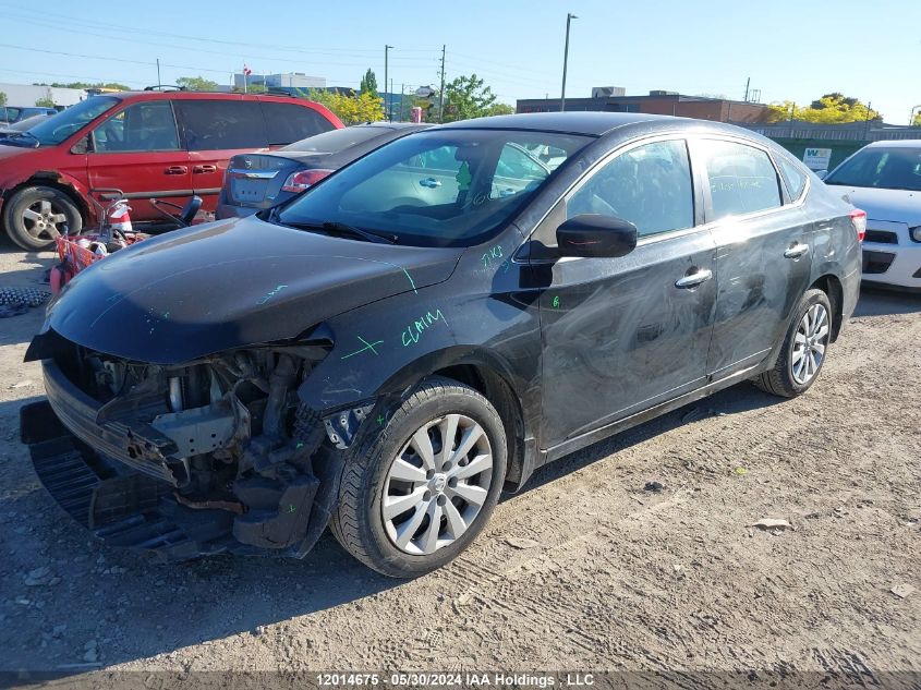 2013 Nissan Sentra VIN: 3N1AB7AP4DL694089 Lot: 12014675