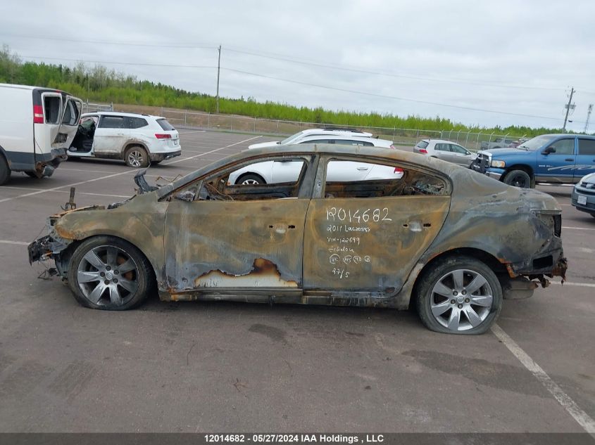 2011 Buick Lacrosse Cxl VIN: 1G4GC5ED5BF122699 Lot: 12014682