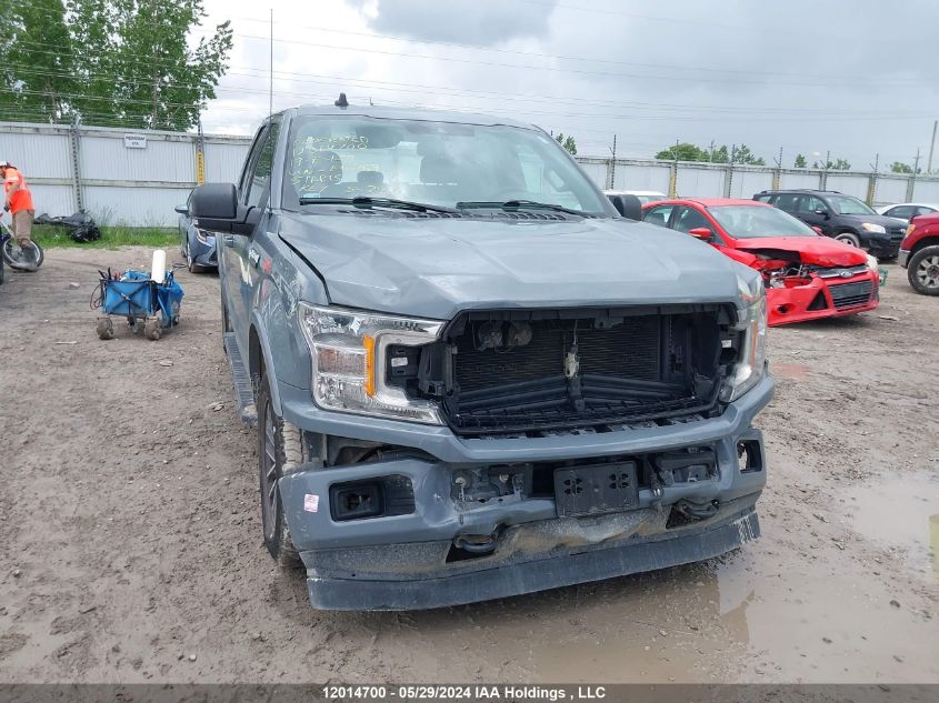 2019 Ford F150 Super Cab VIN: 1FTFX1E4XKKE10769 Lot: 12014700