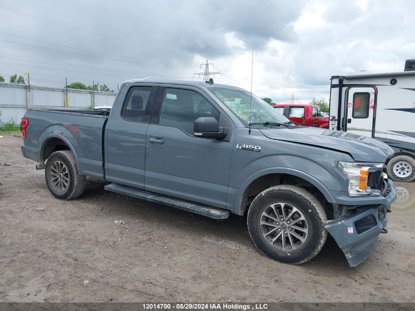 2019 Ford F150 Super Cab VIN: 1FTFX1E4XKKE10769 Lot: 12014700