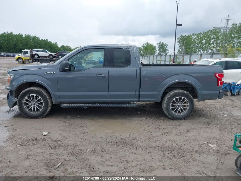 2019 Ford F150 Super Cab VIN: 1FTFX1E4XKKE10769 Lot: 12014700