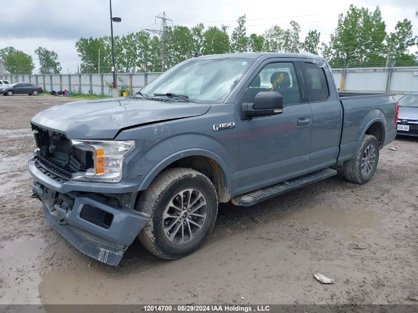 2019 Ford F150 Super Cab VIN: 1FTFX1E4XKKE10769 Lot: 12014700