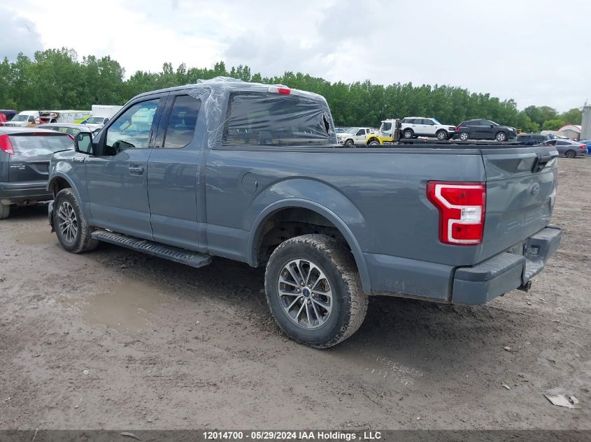 2019 Ford F150 Super Cab VIN: 1FTFX1E4XKKE10769 Lot: 12014700