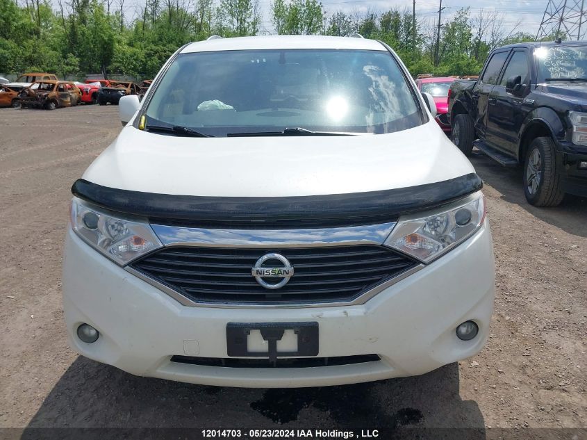 2013 Nissan Quest VIN: JN8AE2KP2D9068348 Lot: 12014703