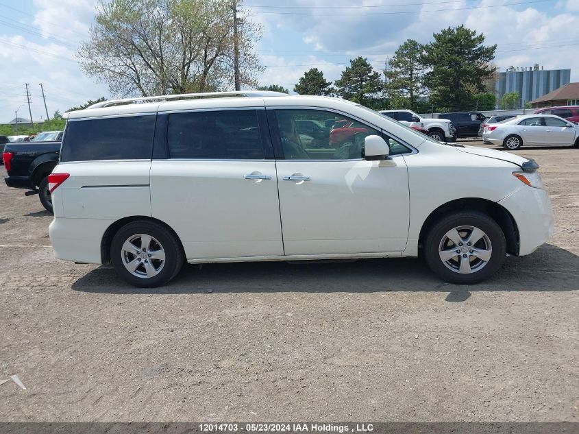 2013 Nissan Quest VIN: JN8AE2KP2D9068348 Lot: 12014703