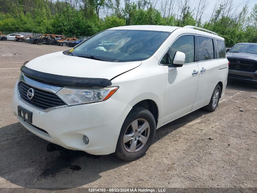 2013 Nissan Quest VIN: JN8AE2KP2D9068348 Lot: 12014703