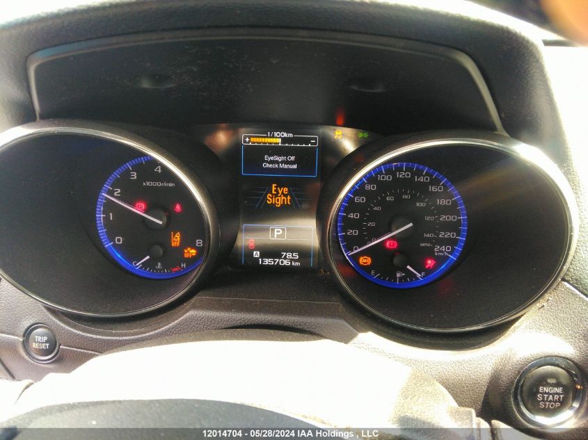 2016 Subaru Legacy VIN: 4S3BNCG6XG3032193 Lot: 12014704