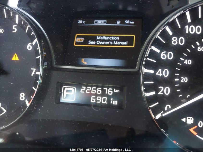 2015 Nissan Pathfinder VIN: 5N1AR2MM6FC693775 Lot: 12014705