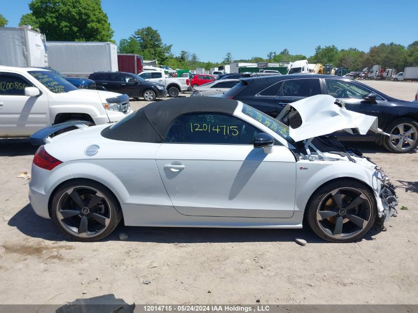 2014 Audi Tt VIN: TRUSFAFK7E1003457 Lot: 12014715