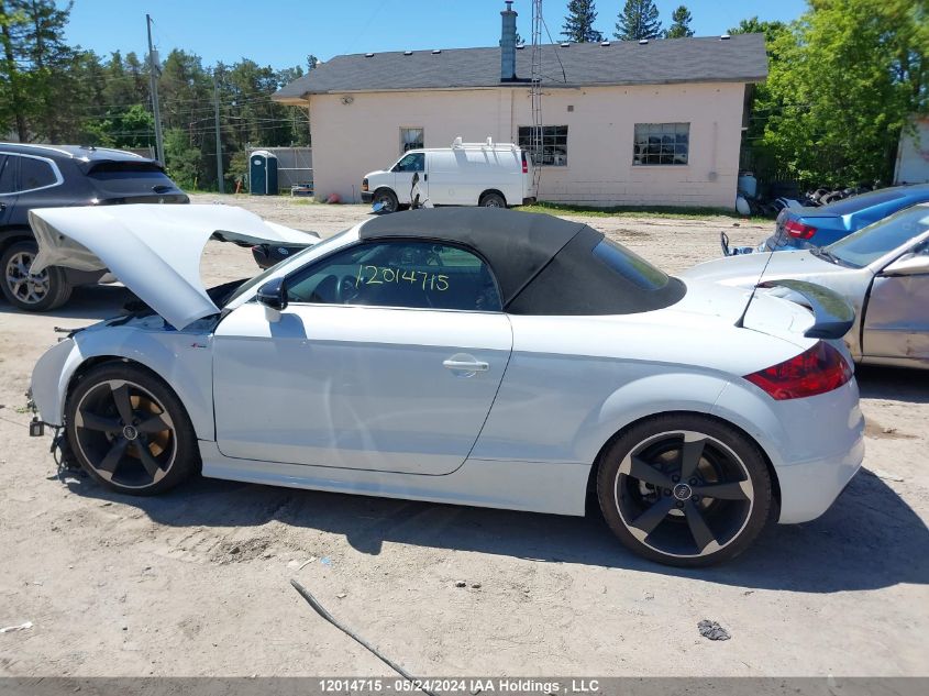 2014 Audi Tt VIN: TRUSFAFK7E1003457 Lot: 12014715