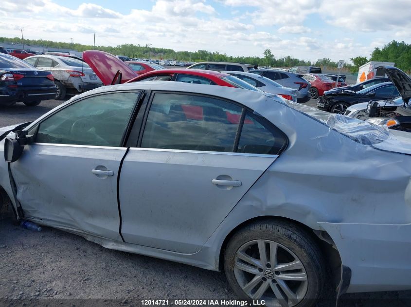 2017 Volkswagen Jetta VIN: 3VWL17AJ6HM291698 Lot: 12014721