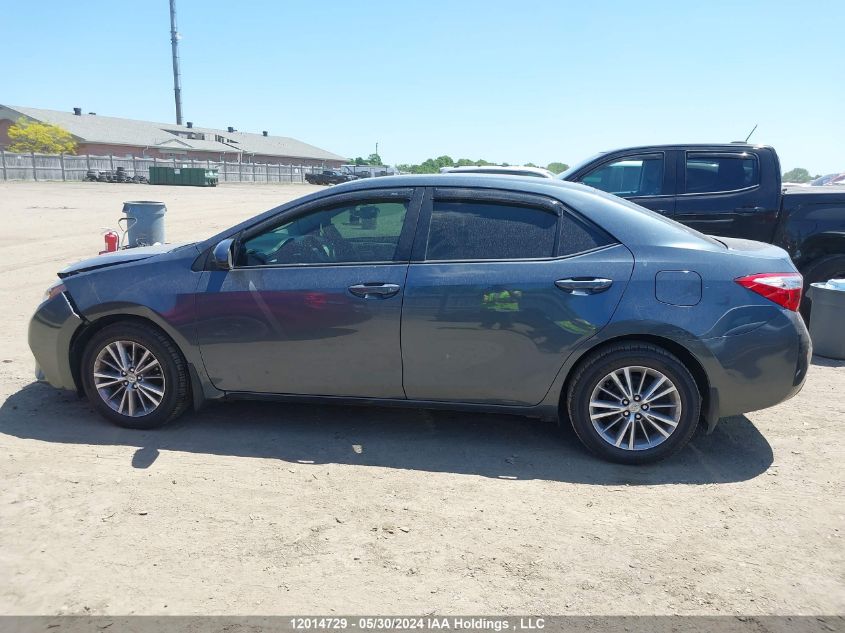 2015 Toyota Corolla Le VIN: 2T1BURHEXFC420560 Lot: 12014729